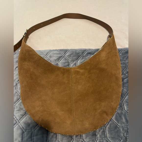 Madewell Essential Curve Bag Suede. - Picture 2 of 5